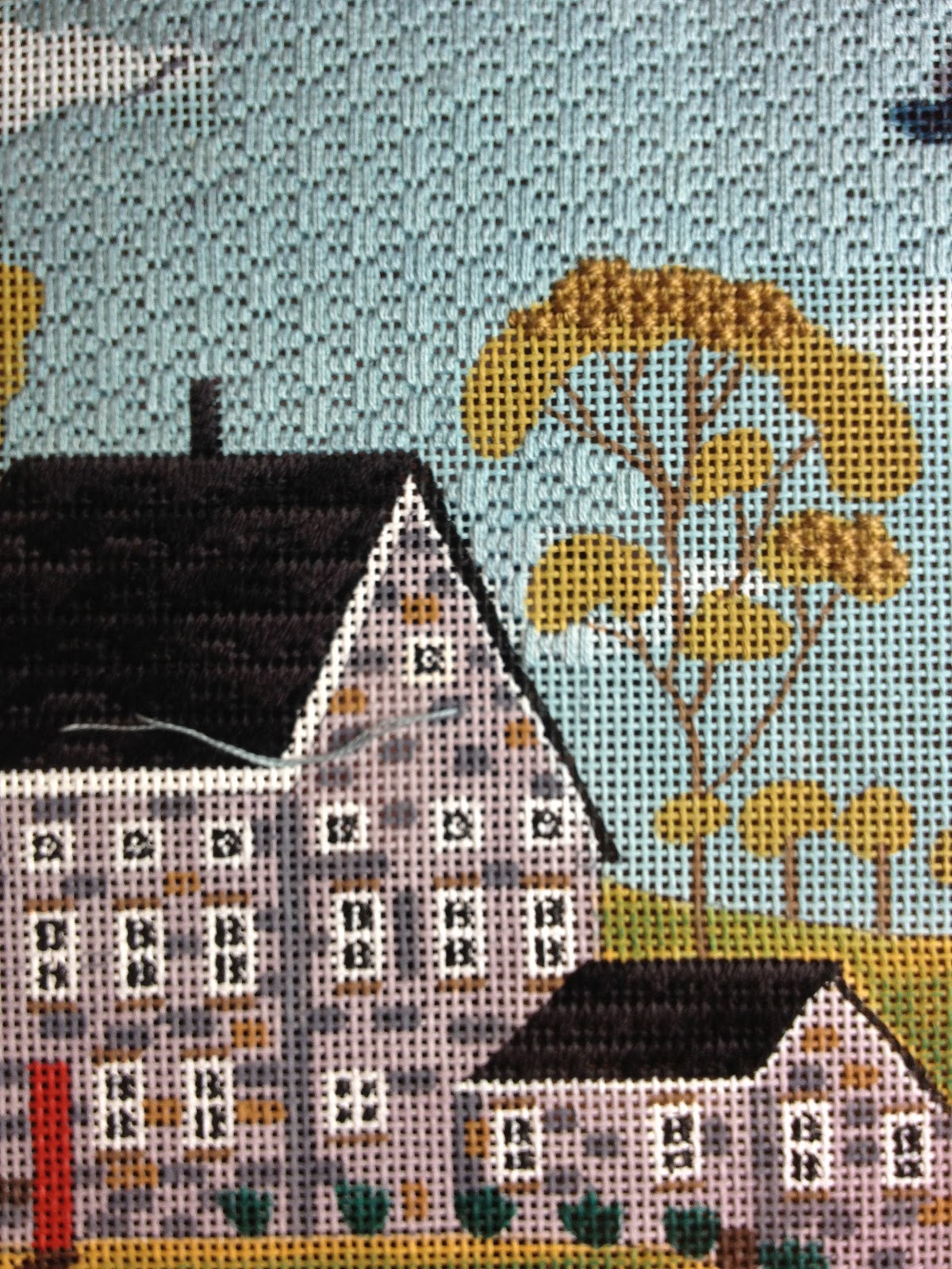 steph's stitching Sky Stitches