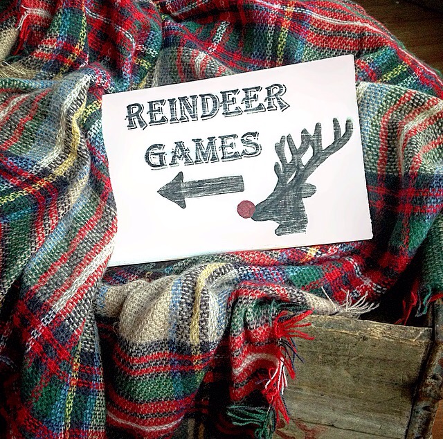 Farmhouse for Five: DIY Reindeer Games Sign