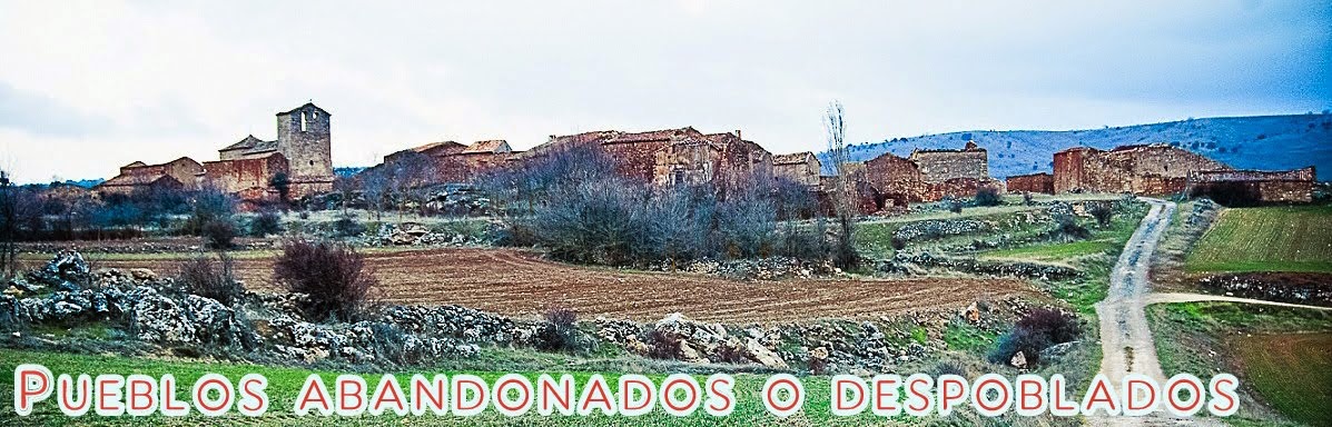 Pueblos abandonados  o  despoblados de la provincia de :
