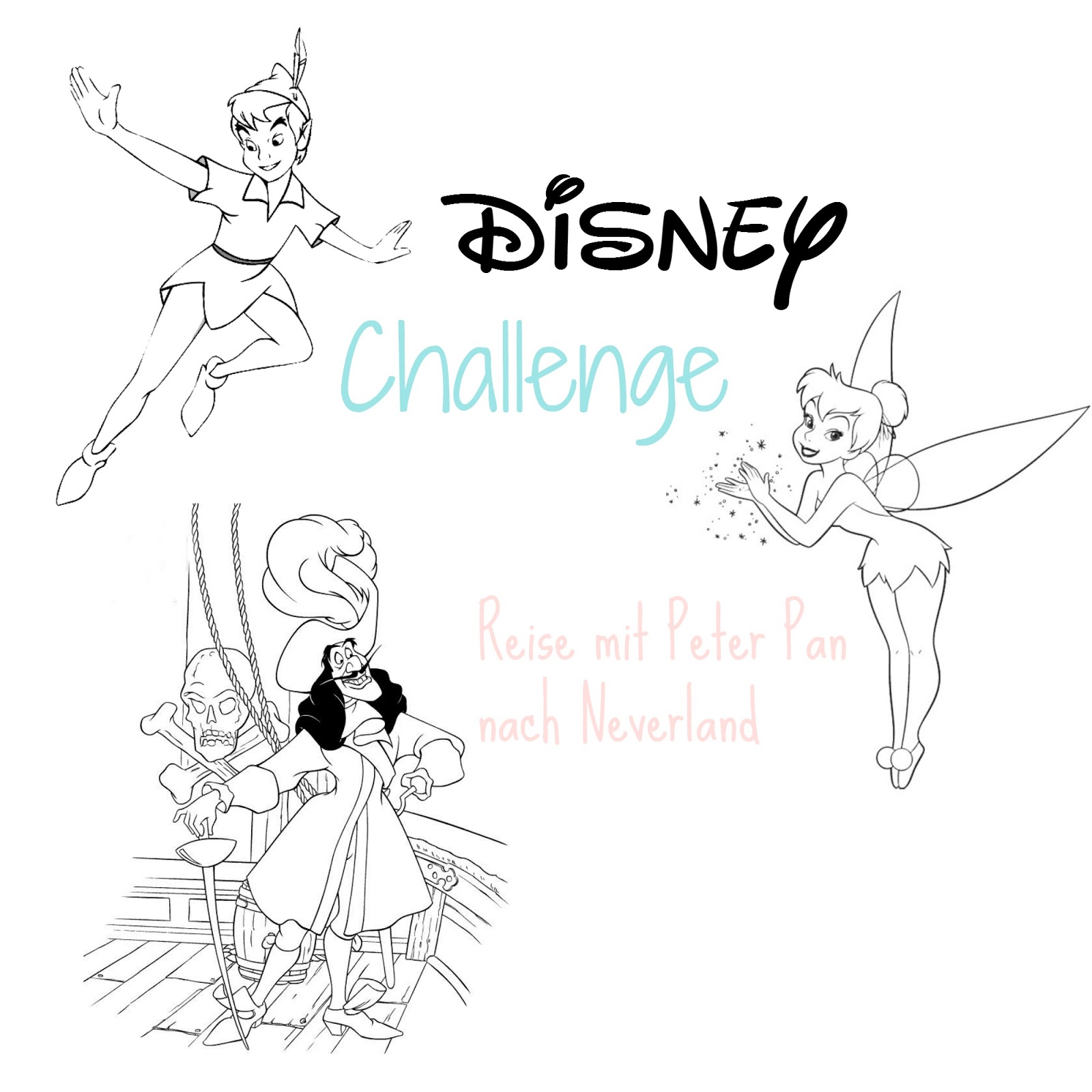 bows and fairytales disney challenge reise mit peter pan nach disney challenge