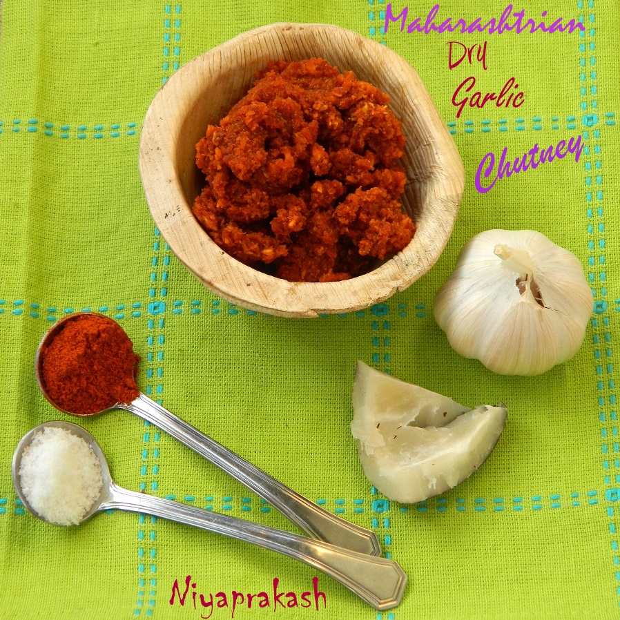 Niya's World Maharashtrian Dry Garlic Chutney