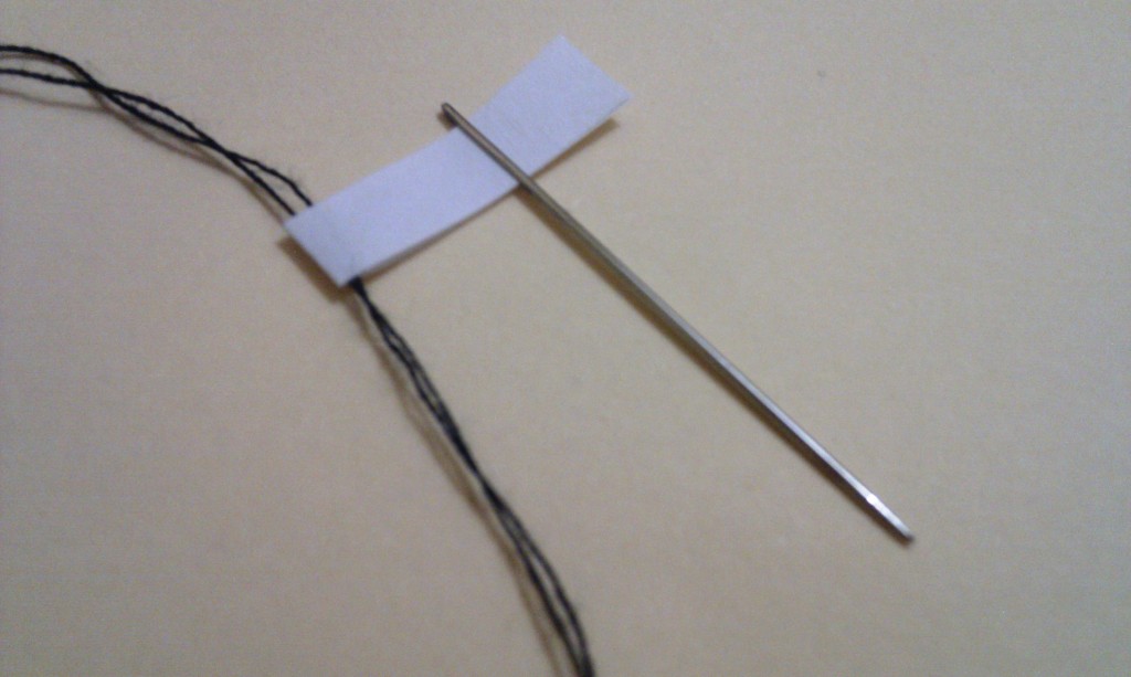 Golden Light Designs Threading Your Needle With Paper