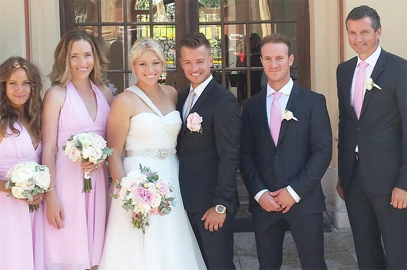 Свадьба года: Микаэла Крайчек вышла замуж за Мартина Эммриха