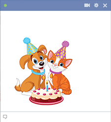 Dog Cat Birthday Cake