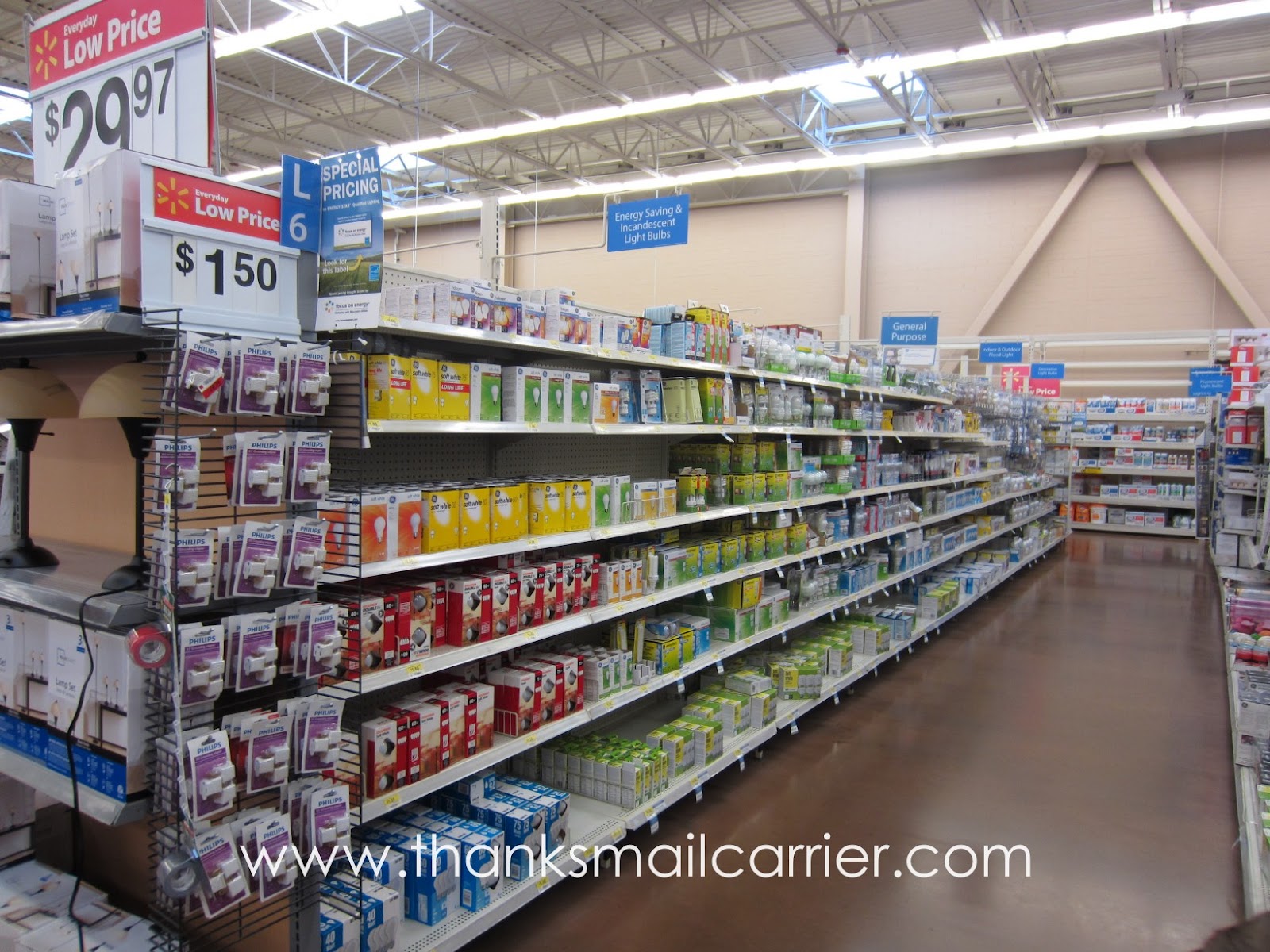 Thanks, Mail Carrier Save Energy and Money with GE Energy Efficient