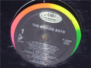 Boogie Boys ‎– Share My World / Run It (1986, VLS, 192)