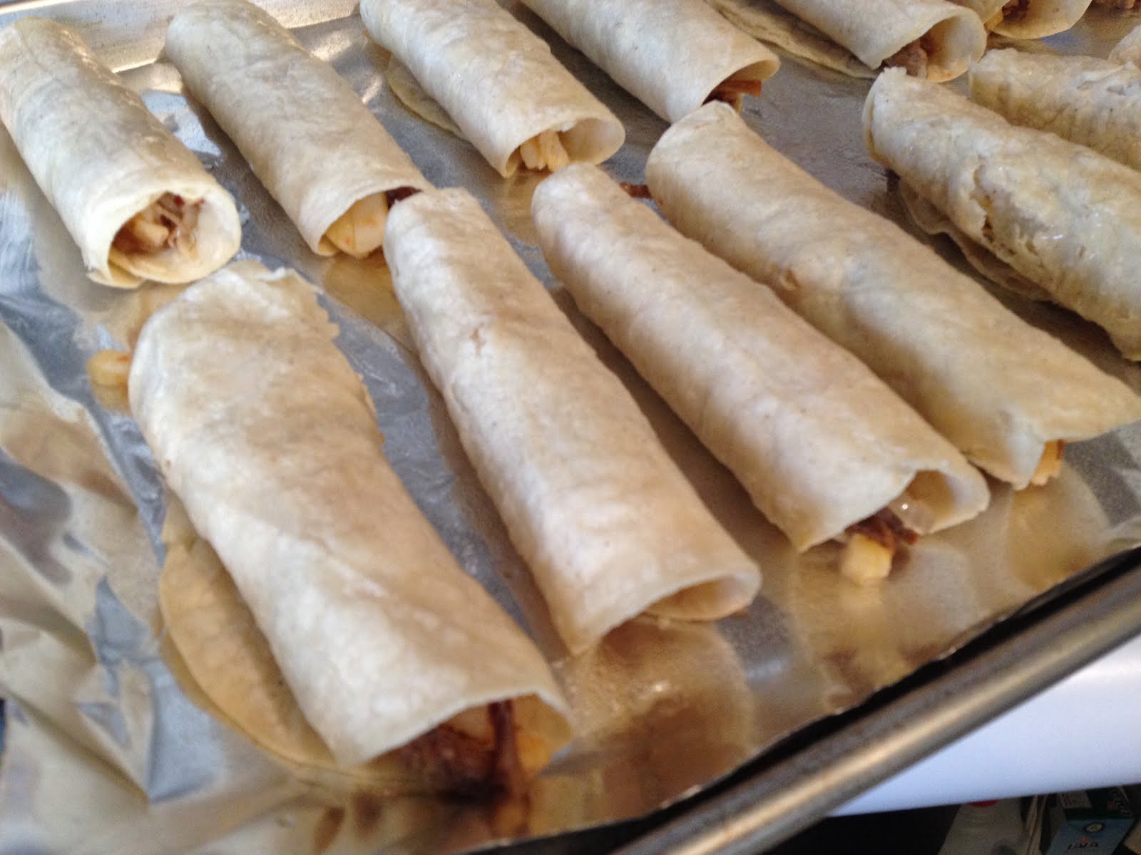 Flautas al Horno La Lola Dice