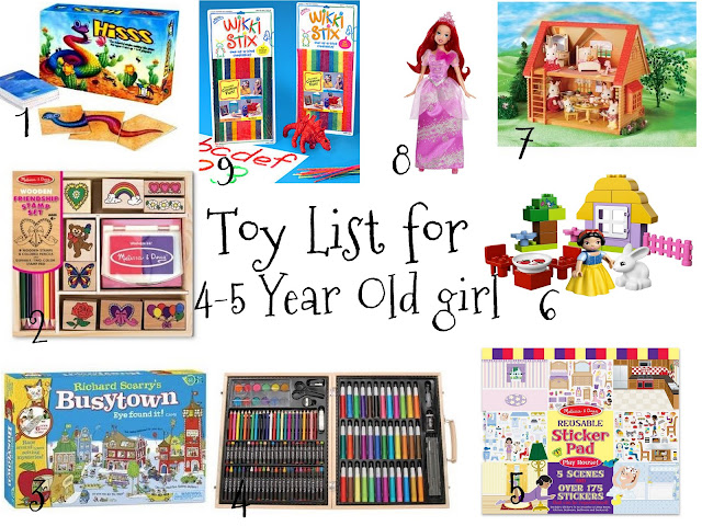 christmas ideas for 5 year old