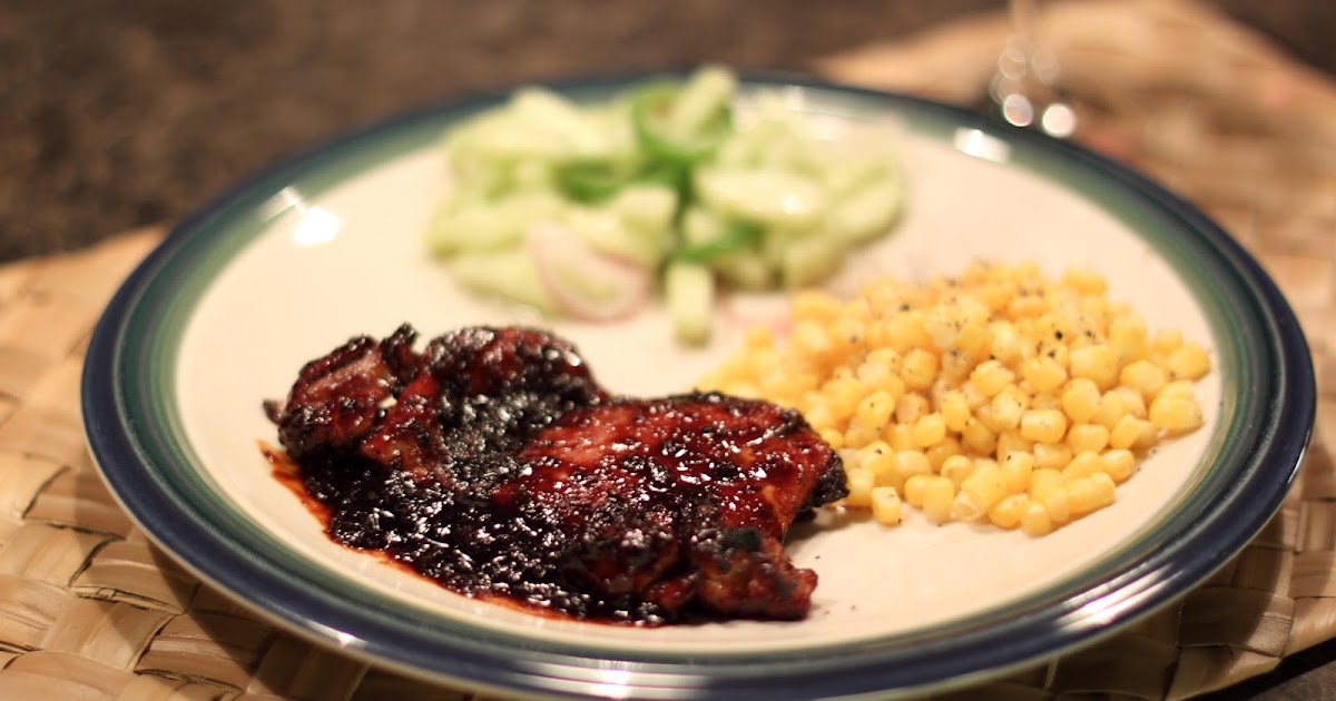 New Adventures in Low Sodium Living Bourbon Barbecued Chicken For Two