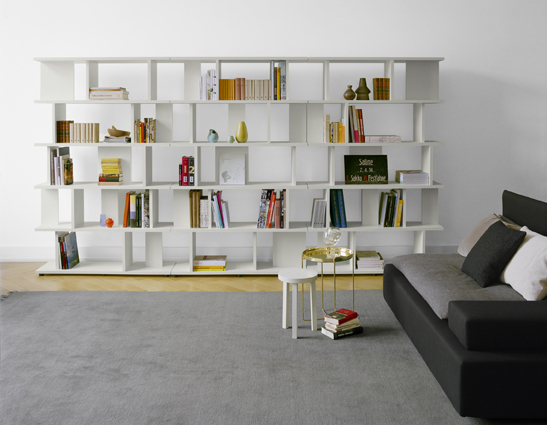 Atractivo Librero Blanco para el Salón o Living Room | Cómo arreglar
