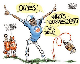 Barack Obama Spikes the ball in killing of Osama Bin Laden