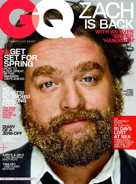 zach galifianakis gq magazine. GQ magazine May 2011. Zach