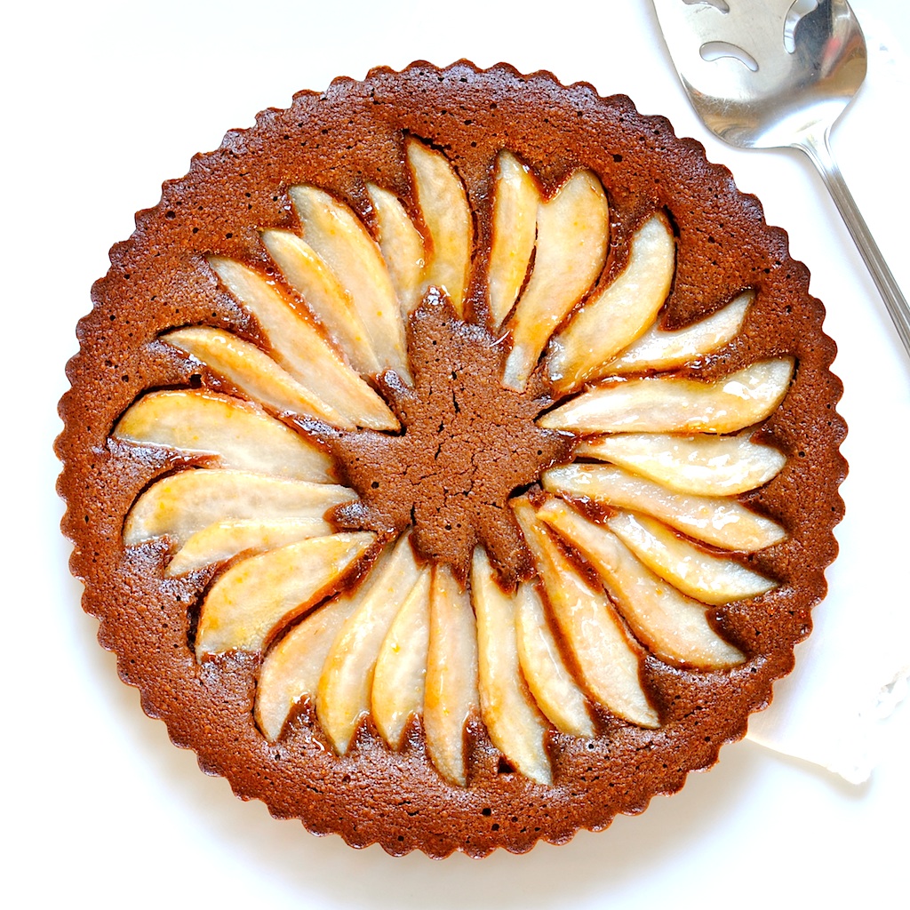 JULES FOOD... Chocolate Pear Tart