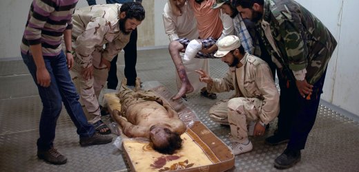 Qaddafi's Corpse