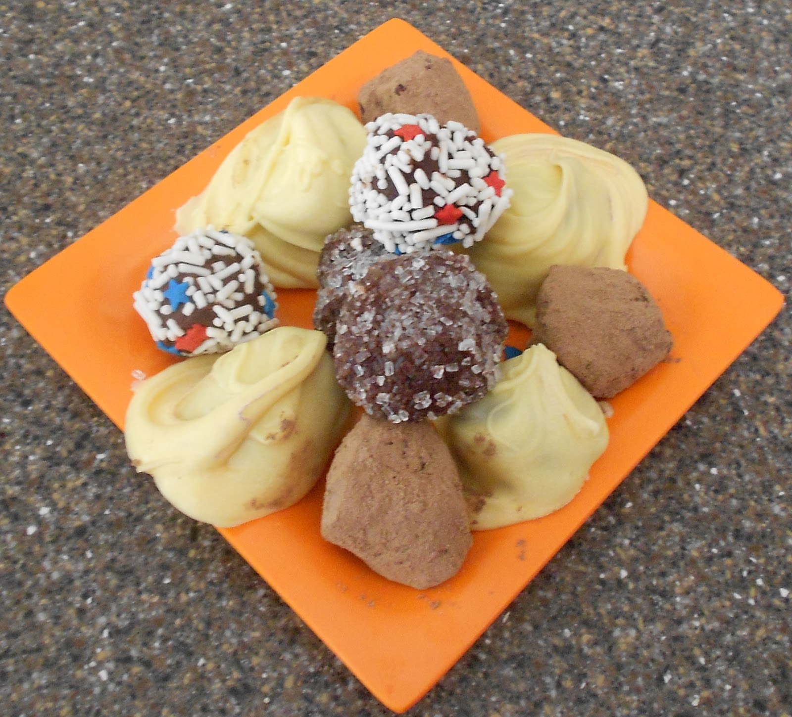 Baking Banquet DARK CHOCOLATE LEMON TRUFFLES