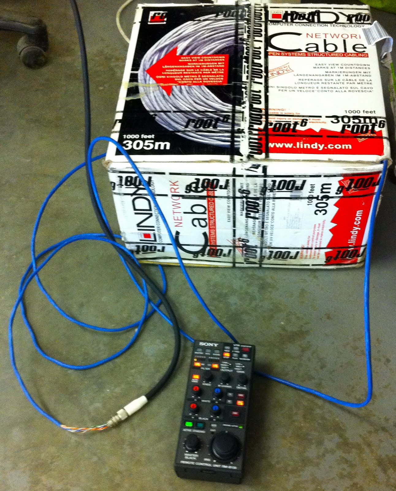 Extending Sony 8pin camera remotes root6