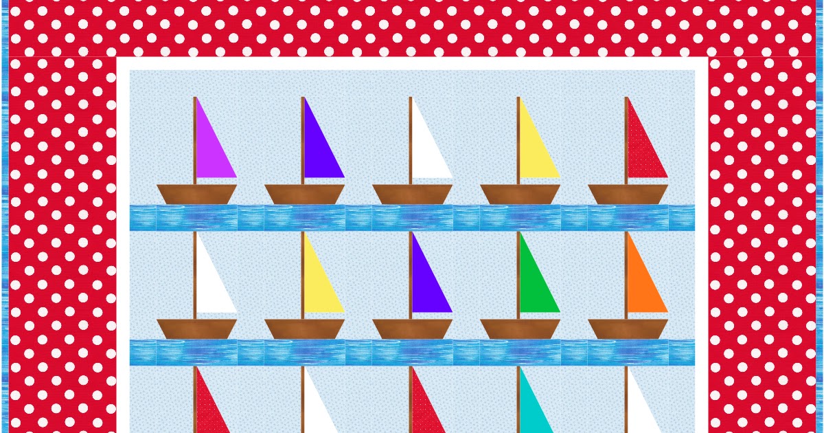 Boat Ihsan Next How to make a sailboat quilt block