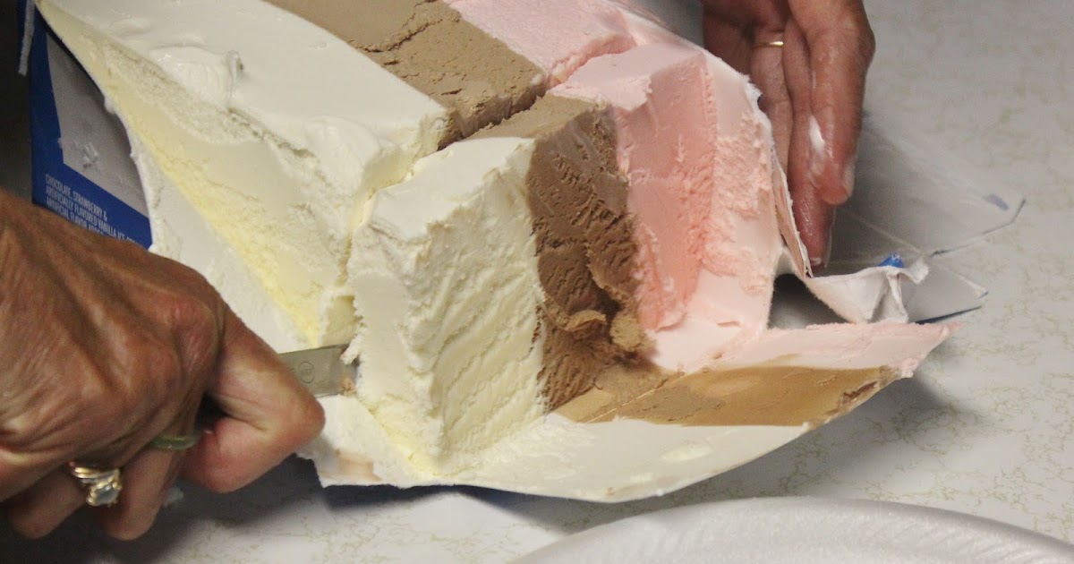 How To Cut Ice Cream Into Slices at Mary Amey blog