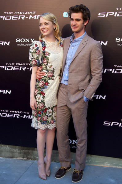The Amazing SpiderMan-Hero Andrew Garfield and Heroin Emma Stone_MyClipta