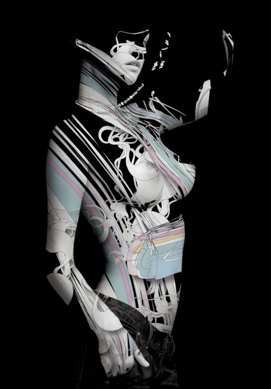 Alberto Seveso fotografia photoshop mulheres lindas sensuais peitos surreais pintura corporal tatuagem