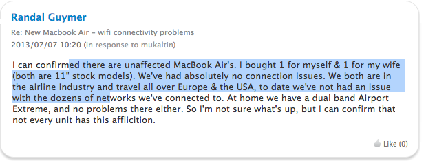 macbook air wifi接続問題