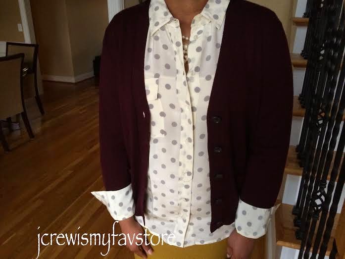 jcrewismyfavstore J. Crew Merino Wool VNeck Cardigan