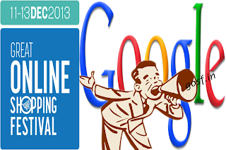 [Expired] Here Comes Gosf 2013 Great Online Shopping Festival by Google India – Gosf.in !!