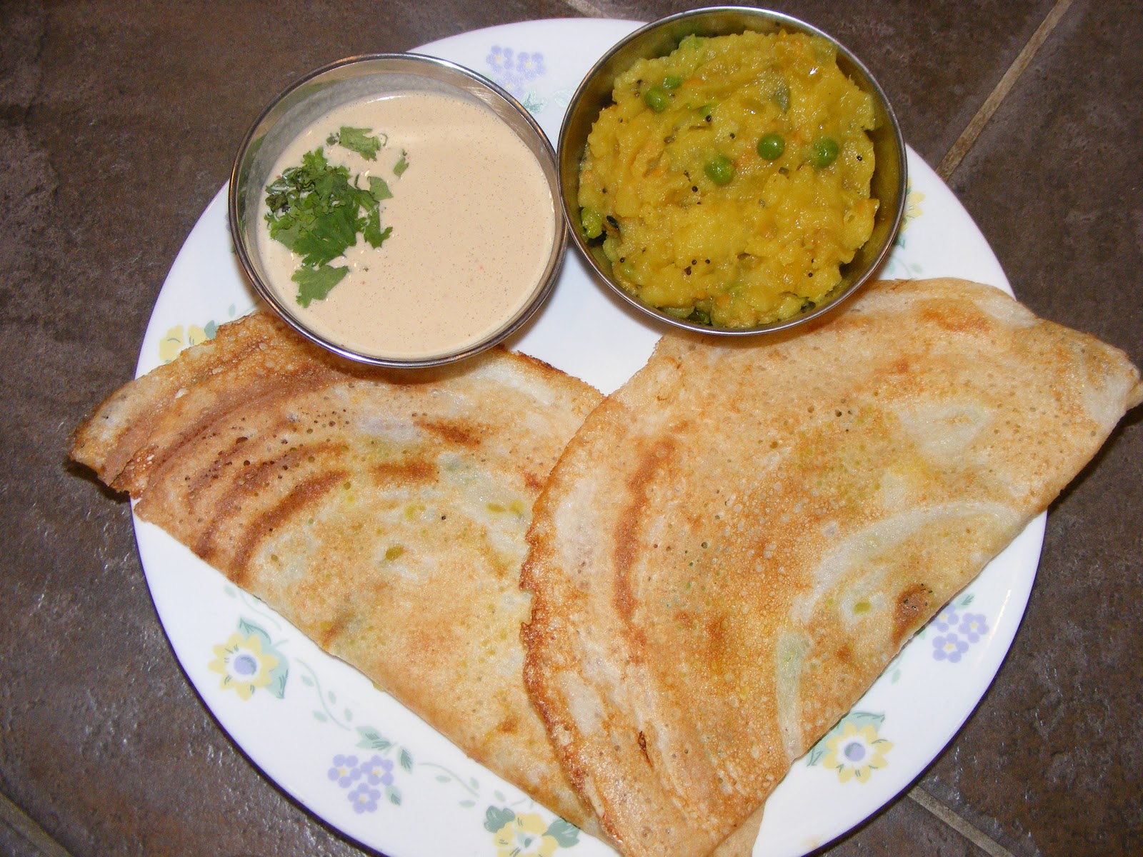 Masala dosa with peanut chutney My Cooking Journey