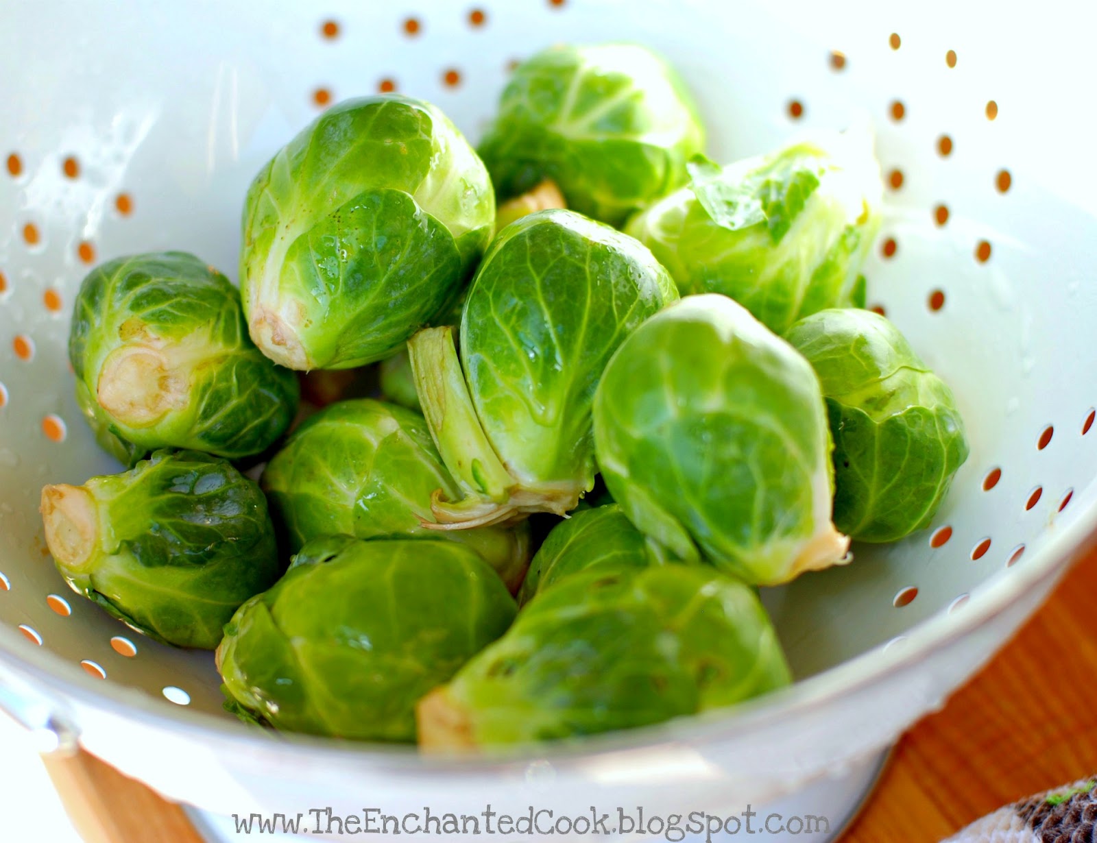 The Enchanted Cook The Easiest and Best Roasted Brussels Sprouts Ever