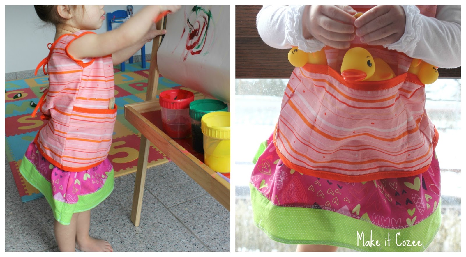 Make it Cozee Tutorial Art Smock