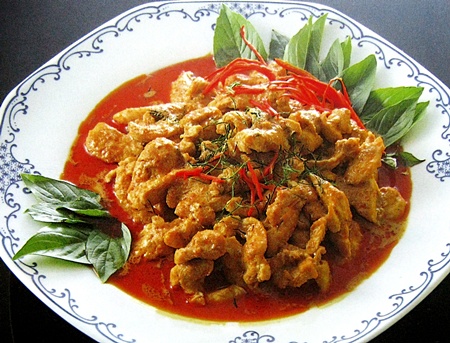 Thai panang curry recipe