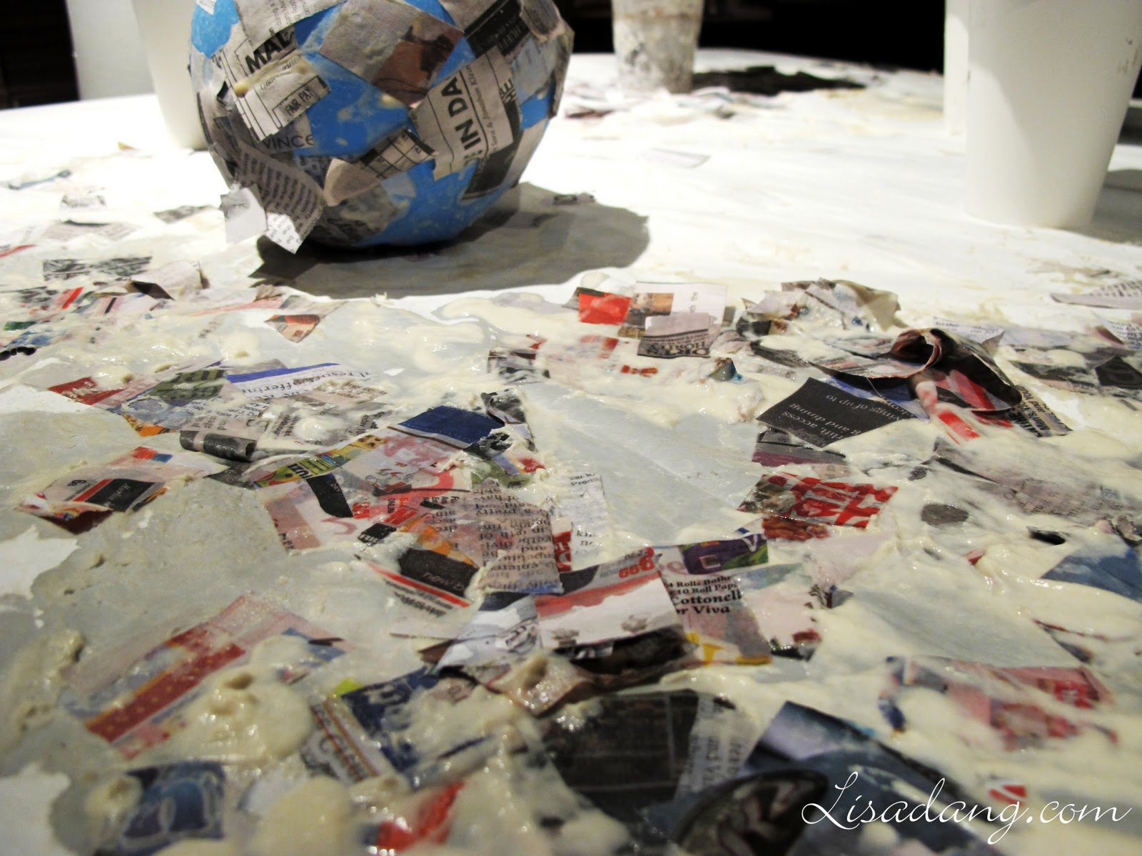 Dang It Delicious Papiermâché, aka Paper Mache