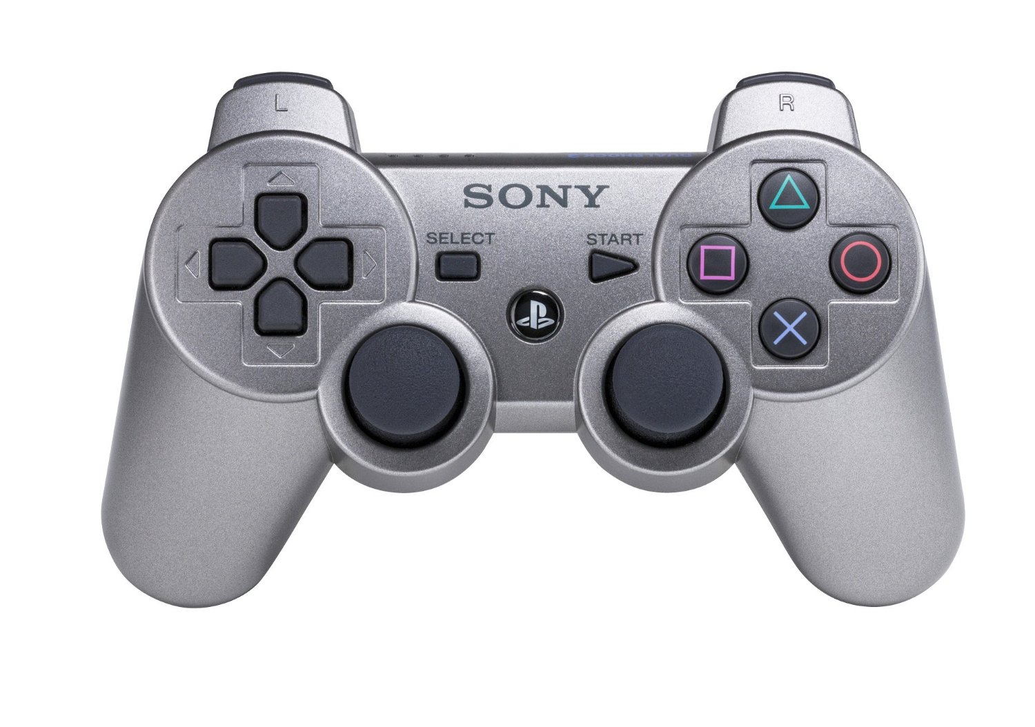 PS3 DualShock 3 Metallic Grey Imagens do novo modelo Filial dos Games