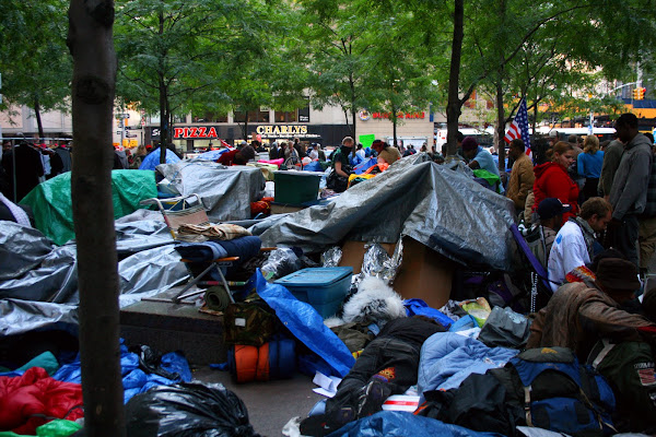 Occupy Wall Street camp