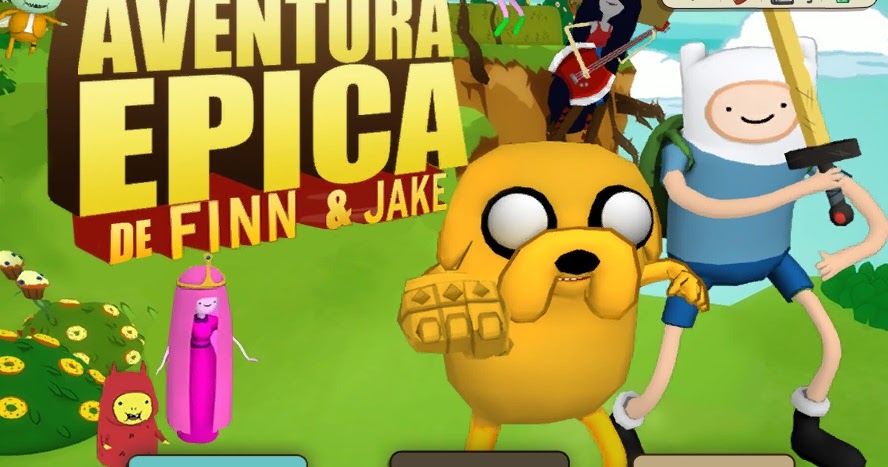 Jugar Hora de Aventura "Aventura Epica de Finn y Jake" juego 3D