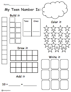 AMSTI Kindergarten Style: Teen Numbers...Why Are You so Tricky?