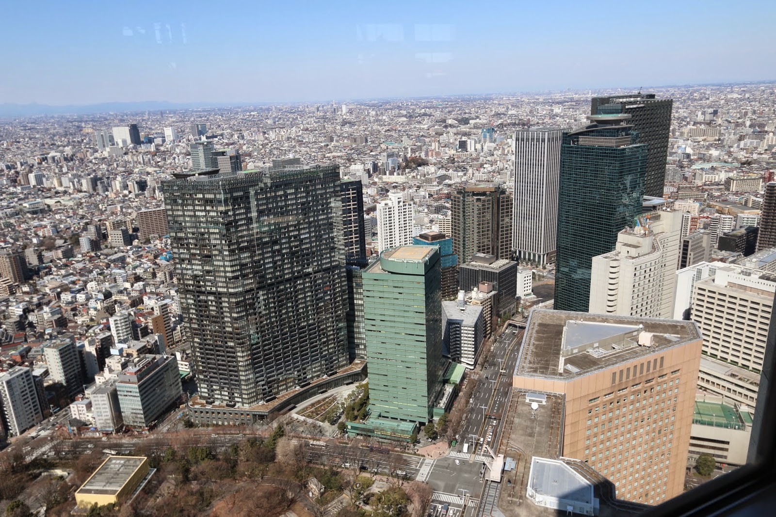 Another closer compact and high density of Tokyo city from the observation deck at Tokyo Metropolitan Government Building in Shinjuku Another closer compact and high density of Tokyo city from the observation deck at Tokyo Metropolitan Government Building in Shinjuku