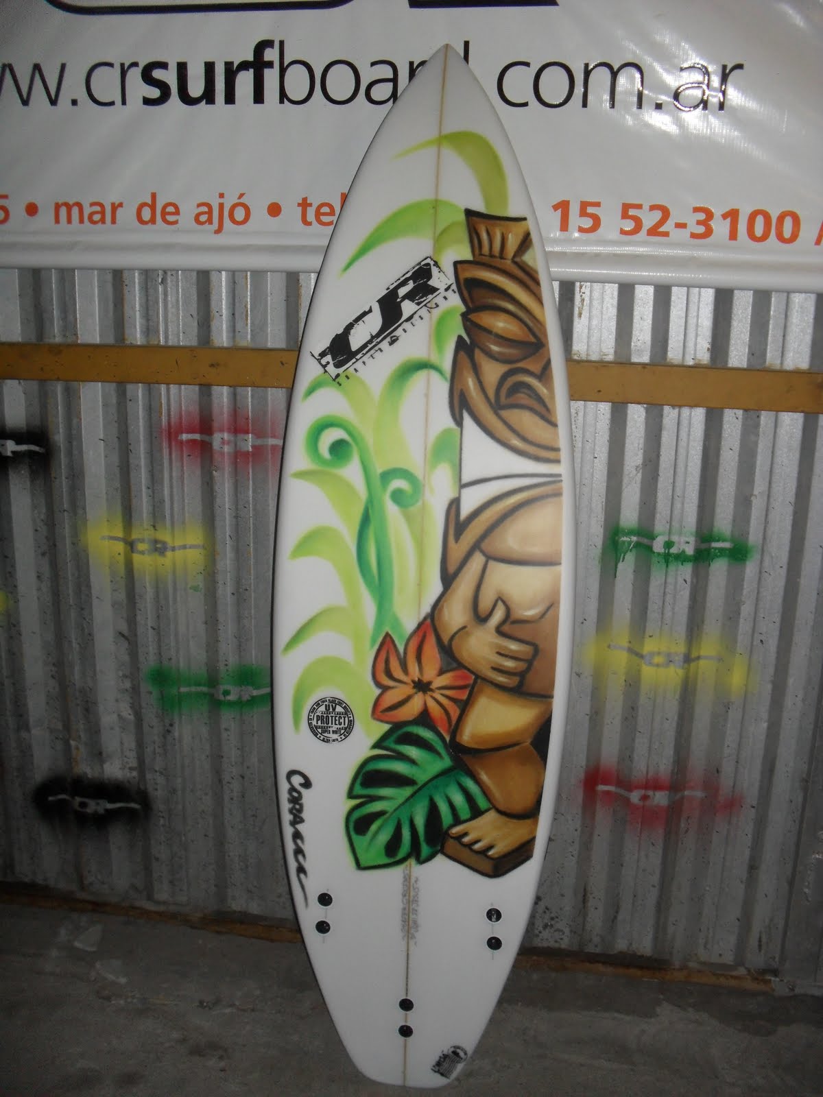 SURFBOARDS ART CORA FERNANDEZ OLIVER SURFBOARD HAND PAINT ART BY CORA
