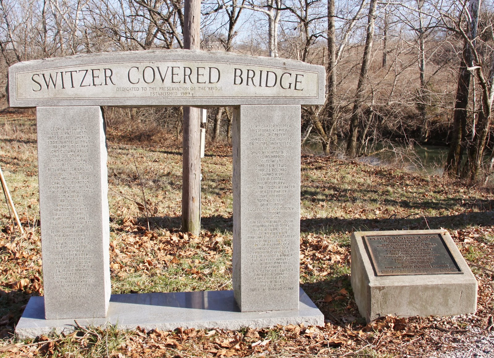 BlueEyed Kentucky Switzer Covered Bridge