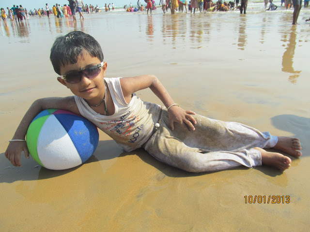 Puri Sea Beach Enjoying Aritra Roy