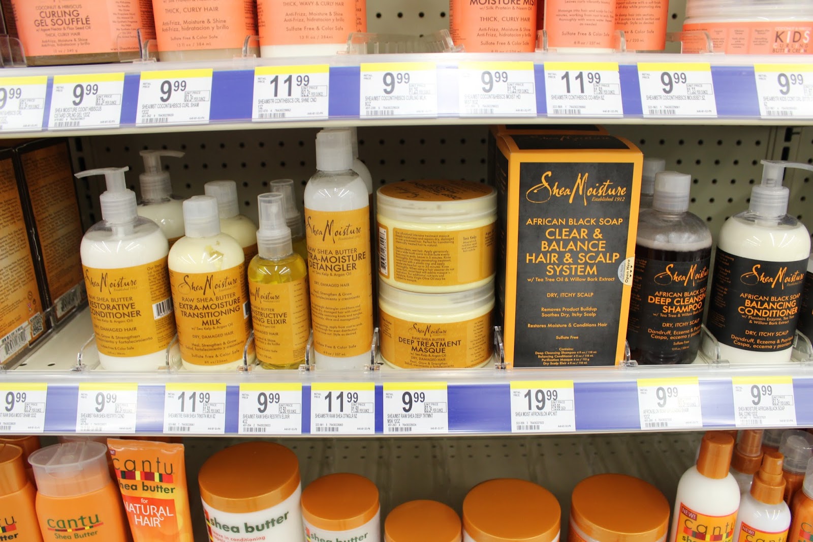 Natural Hair New SheaMoisture Products at Walgreens FabEllis