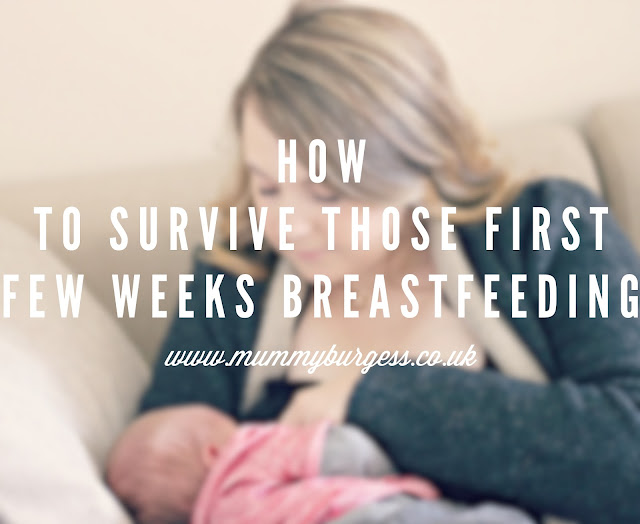 How to survive those first few weeks breastfeeding K Elizabeth