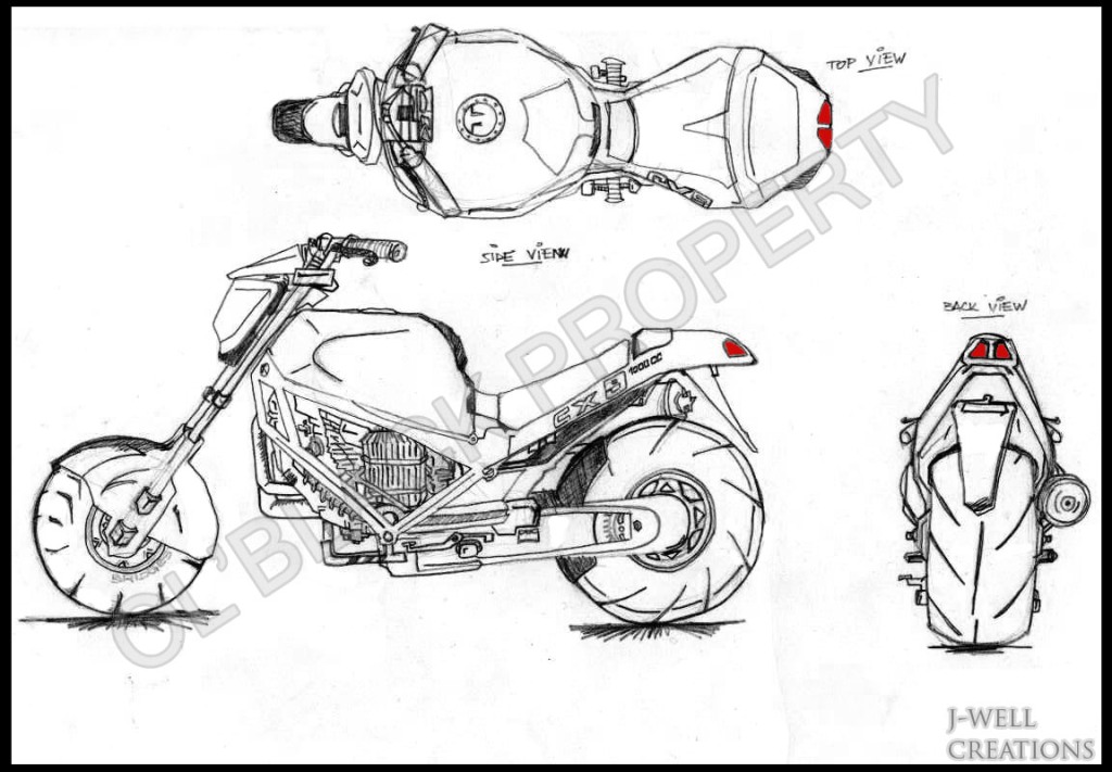 WORX Blueprint for a Bike modelling