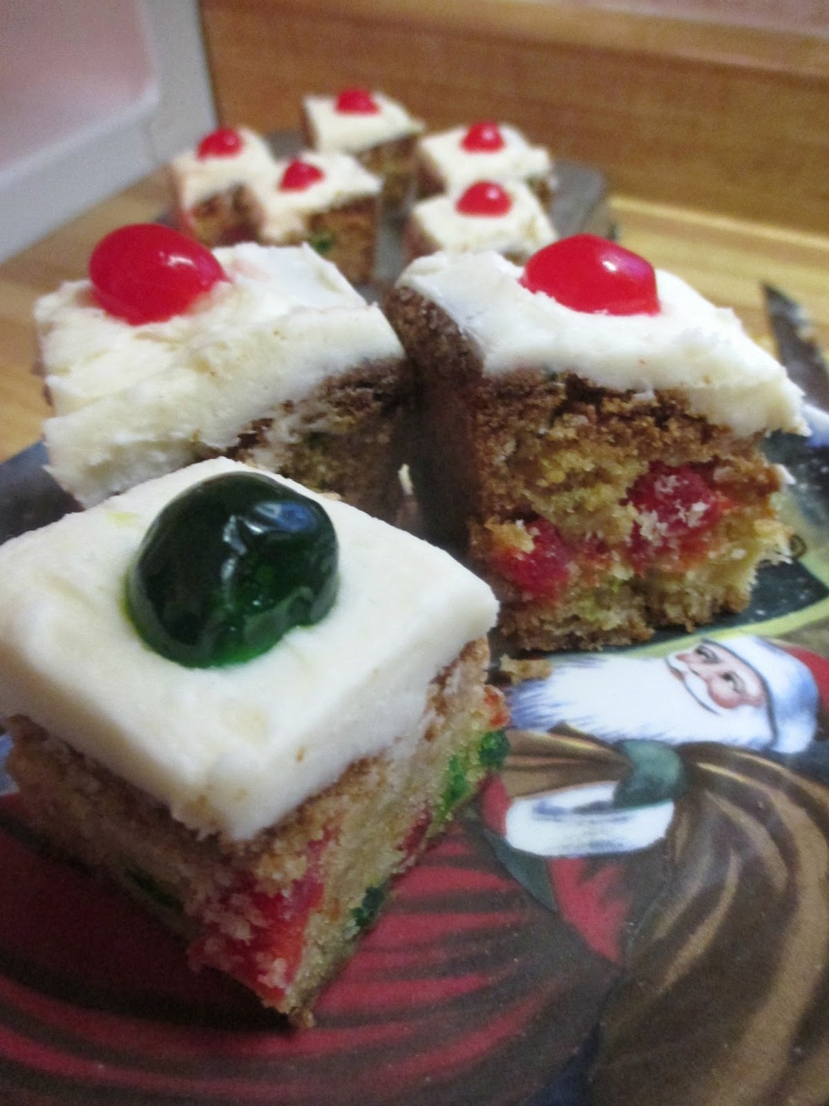 Just my Stuff Cherry Cake Squares
