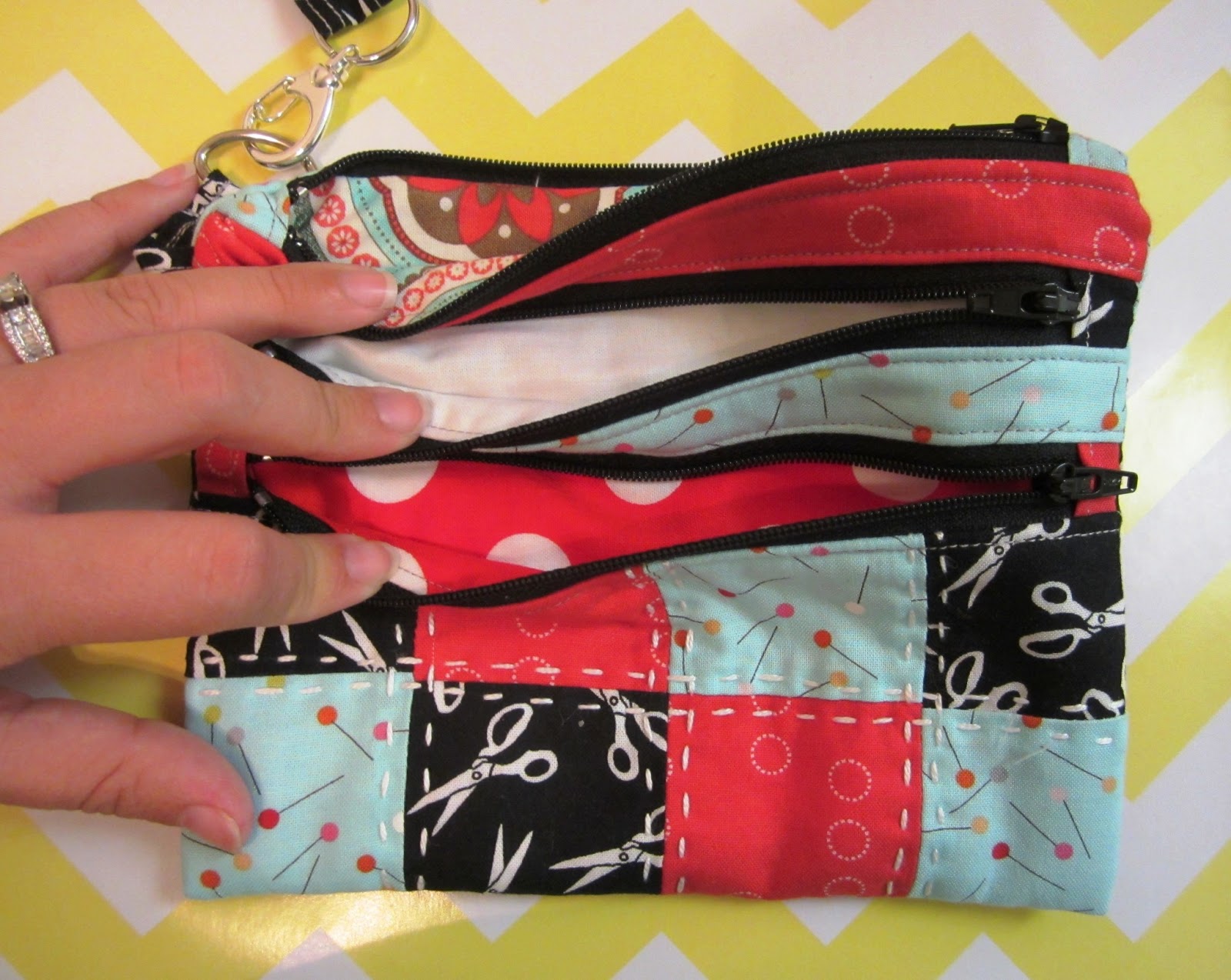 Quarter Incher TripleZip Pouch for Swap Partner