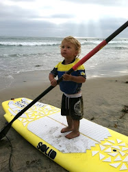 GAVIN IS READY TO LEARN LONGBOARDING FROM DAD