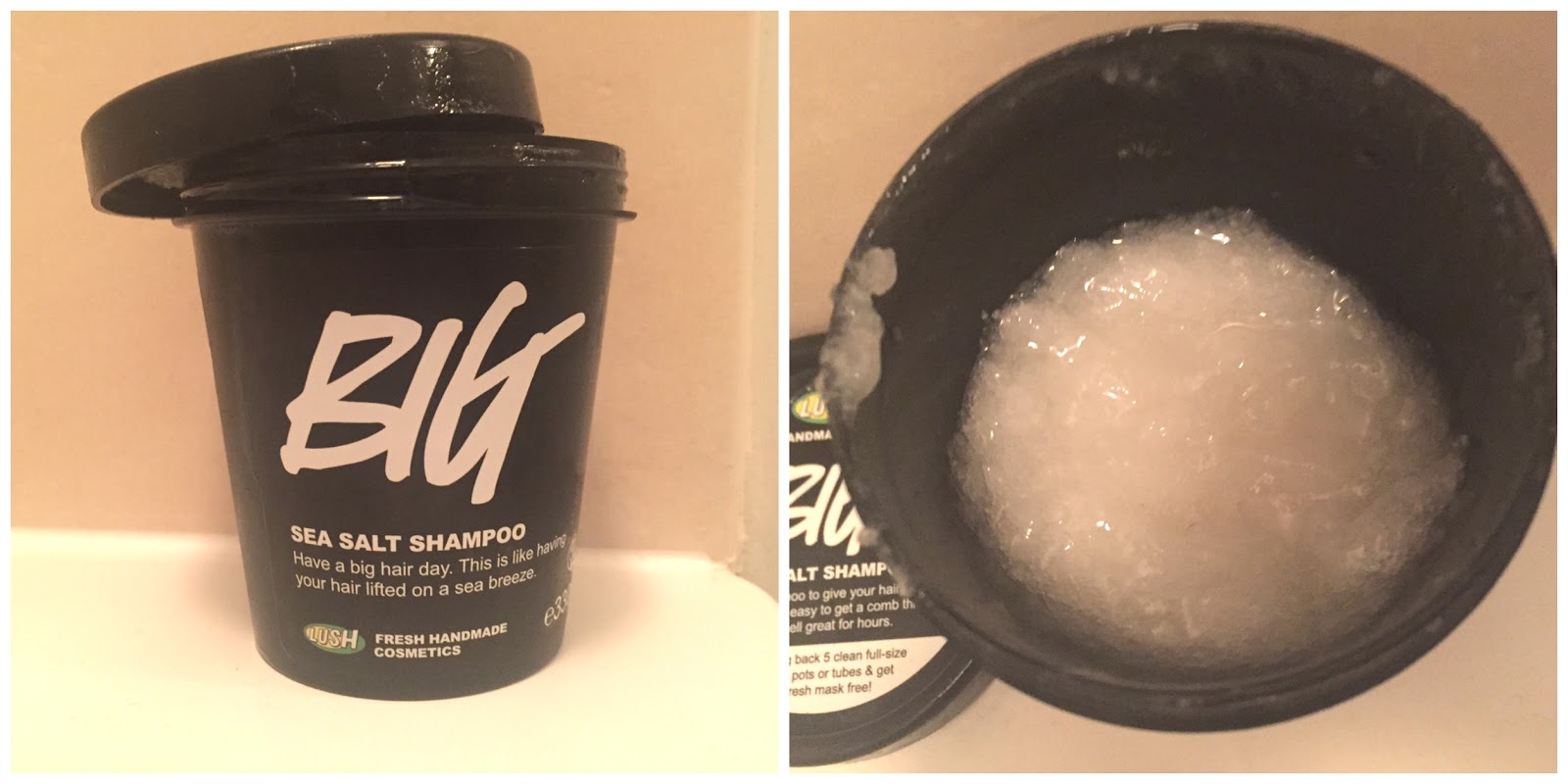 Lush Big Sea Salt Shampoo Lippy in London