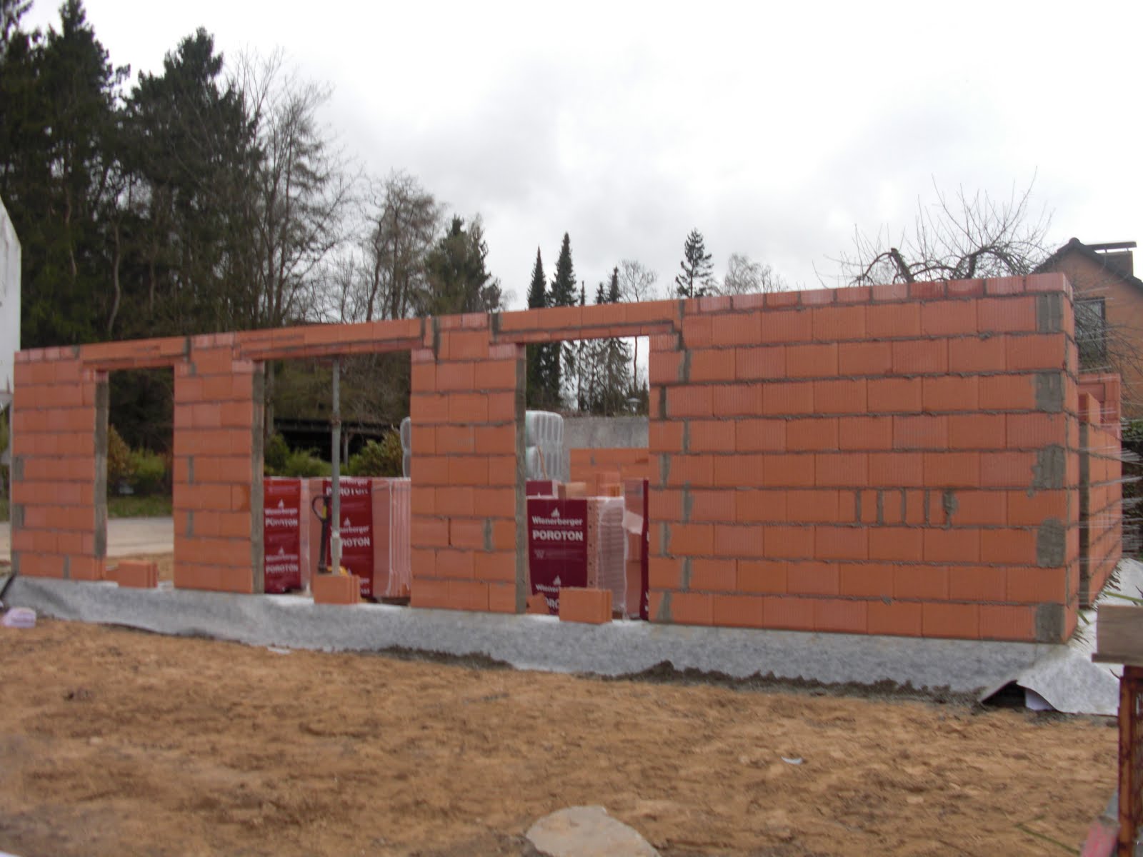 Mauern Tag 1 Heim Elich