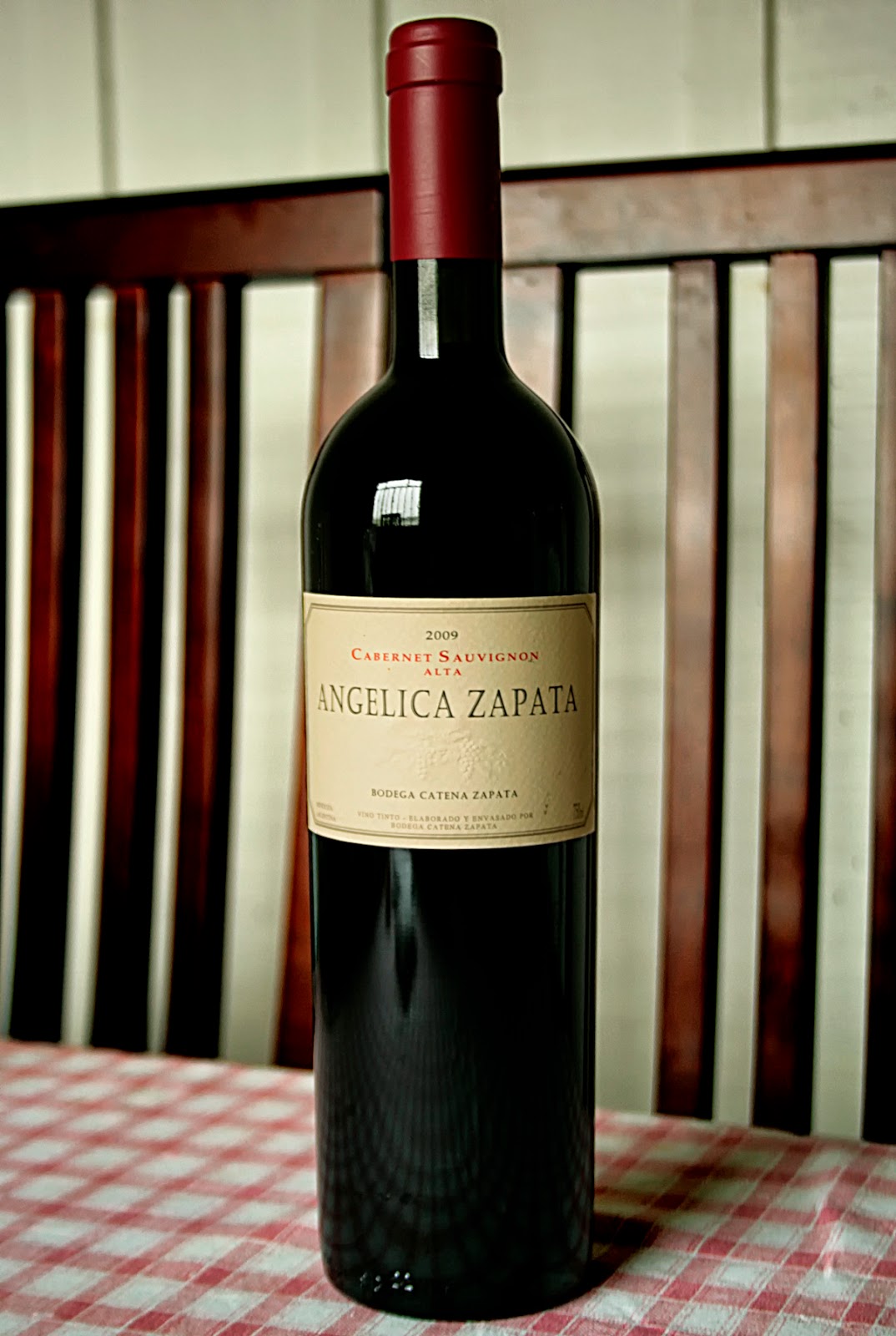 bitácora hedonista Angélica Zapata Sauvignon Alta 2009