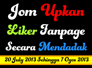 Jom Upkan Liker Fanpages Secara Mendadak (Part 1)